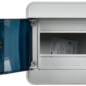 Корпус КМПн-6 TEKFOR IP65 черн. прозр. дверь пластик. IEK TF5-KP72-N-06-65-K03-K02