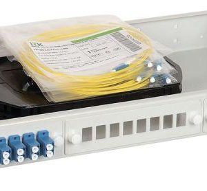 Кросс укомплектованный 1U LC (duplex) 8 портов (OS2) ITK FOBX24-1U-8LCUD09
