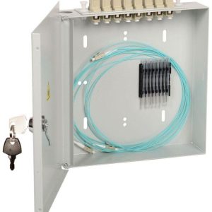 Кросс укомплектованный настенный SC (Simplex) 8 портов (OM2) ITK FOBX8-N-8SCUS50
