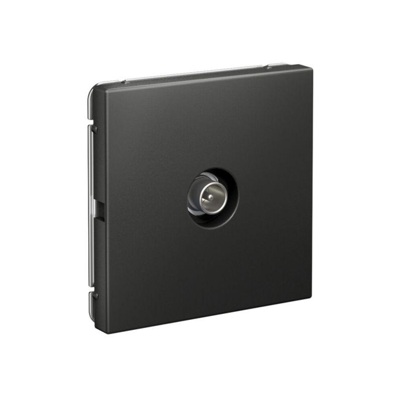 Розетка телевизионная оконечная TV ArtGallery 1дБ механизм базальт SE GAL001491