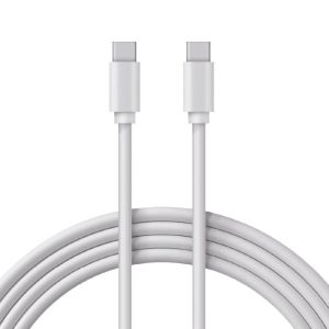 Кабель Type-C-Type-C 3A/1m/PVC/white Rexant 18-1828