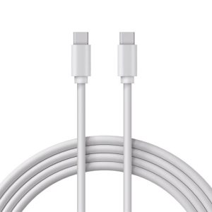 Кабель Type-C-Type-C PD 45W/1m/PVC/white Rexant 18-1830