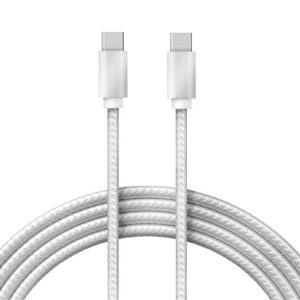 Кабель Type-C-Type-C 2.4A/1m/PVC/white Rexant 18-1835