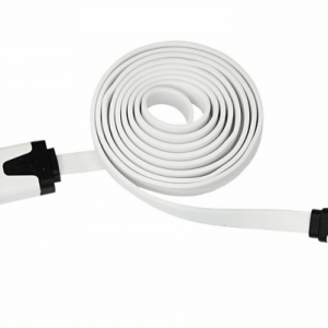 Кабель USB-Lightning для iPhone/PVC/flat/white/1m/Rexant 18-1974