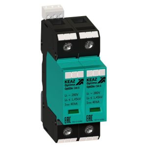 Ограничитель импульсных перенапряжений (УЗИП) OptiDin OM II 2 280/40 КЭАЗ 114295