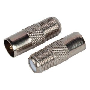 Переходник R-A01 гнездо F-штекер TV ЭРА Б0048287