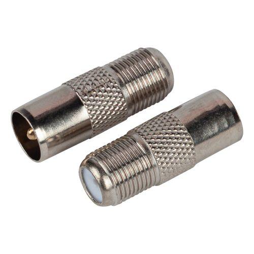 Переходник R-A01 гнездо F-штекер TV ЭРА Б0048287