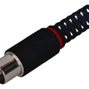 Разъем штекер TV без пайки черн. R-TV05-1 ЭРА Б0048307