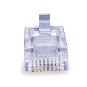 Коннектор 8P8C UTP 5e 50U (RJ-45) 2pb (уп.100шт) SUPRLAN 10-0241