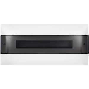 Practibox S Пластиковый щиток Встраиваемый (ЩРв-П) 1X22 Дымчатая дверь