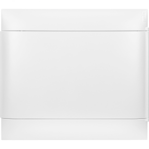 Practibox S Пластиковый щиток Навесной (ЩРн-П) 2X18 Белая дверь