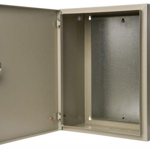 Корпус навесной ЩРНМ-2 500х400х220 IP31 с монтаж. панелью метал. DEKraft 30502DEK