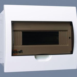 Корпус встраиваемый ЩРВ-П-12 22х28х9 12мод. IP41 пластик. DEKraft 31004DEK