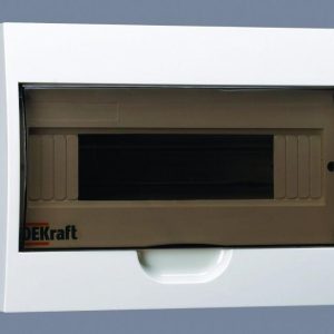 Корпус навесной ЩРН-П-12 12мод. IP41 пластик. DEKraft 31011DEK