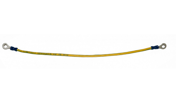 Кабель заземления TGRD-CC-30 кольцо-кольцо 0.3м (без крепежа) Hyperline 422551