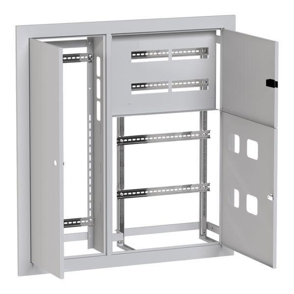 Щит этажный 4кв. слаботочка слева (1000х950х160) Basic EKF mb28-v-4z