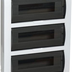 Корпус встраиваемый ЩРВ-Пк-45 Krepta 3 IP41 пластик. бел. IEK MKP12-V-04-45-41