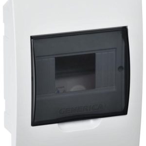 Бокс ЩРВ-П-6 мод. встраив. пластик IP41 GENERICA MKP12-V-06-41-G