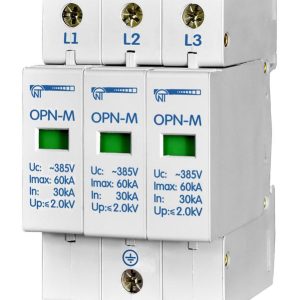 Ограничитель перенапряжения ОПН-М (3S) 30кА 3 модуля 380В In:30кА НовАтек-Электро 567893-30