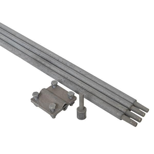 Комплект заземления безмуфтовый 6м (стержни d16мм) HZ EKF gc-25601