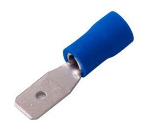 Клемма плоская изол. (штекер) (VM 2-187(8)) REXANT 08-0332