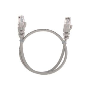 Патч-корд U/UTP CAT 5e RJ45-RJ45 26AWG LSZH сер. 0.5м Rexant 02-0100-05