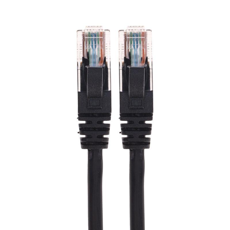 Патч-корд U/UTP CAT 5e RJ45-RJ45 26AWG LSZH черн. 0.5м Rexant 02-0102-05