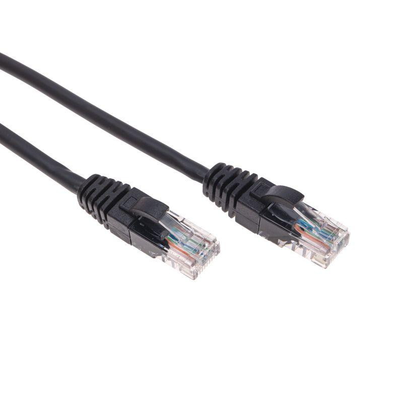 Патч-корд U/UTP CAT 5e RJ45-RJ45 26AWG LSZH черн. 0.5м Rexant 02-0102-05
