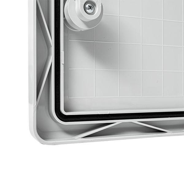 Бокс пластиковый с монтажной платой 500х400х240 IP65 PROxima EKF PB65MP007