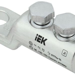 Наконечник болтовой луженый НБЛ 35-150-16/2 35кВ IEK UNB11-035-150-02-35