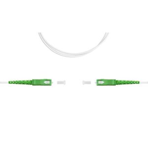 Патч-корд SC/APC-SC/APC simplex 15м 3мм LSZH G.657.A1 SUPRLAN 09-05077