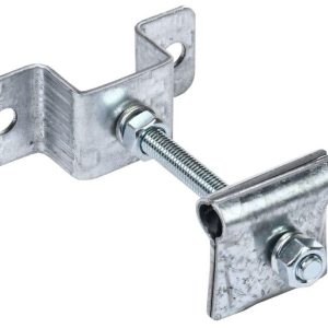 Держатель-зажим соединительный проводника кругл. 6-12мм опорный L100мм оцинк. сталь IEK ZHC81-11-1-16-100