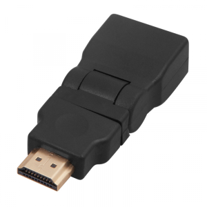 Переходник штекер HDMI - гнездо HDMI поворотный Rexant 17-6813