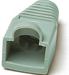 Колпачок изолирующий BOOT-GY-10 для разъемов RJ45 сер.(уп.10шт) Hyperline 251955