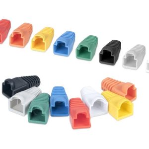 Колпачок изолирующий CAP-GY для разъемов RJ45 d6.1мм сер. Cabeus 7011c