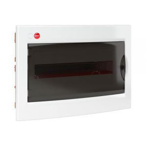 Щиток встраив.с двер.18 мод.,IP41,бел.,с клем.блок. 63А