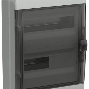 Корпус КМПн-24 TEKFOR IP65 черн. прозр. дверь пластик. IEK TF5-KP72-N-24-65-K03-K02