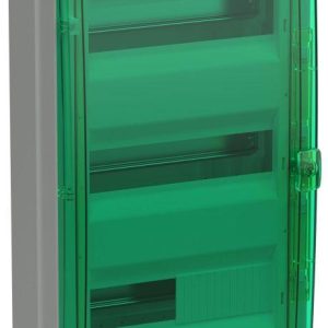 Корпус КМПн-36 TEKFOR IP65 зел. прозр. дверь пластик. IEK TF5-KP72-N-36-65-K03-K06