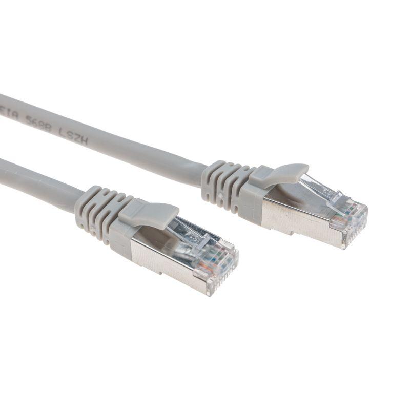 Патч-корд F/UTP кат.5e RJ45-RJ45 26AWG LSZH 1.5м сер. Rexant 02-0110-105
