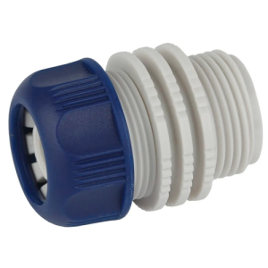 Адаптер для шланга 12мм (1/2) с наружной резьбой пластик (50/200/2400) Green Apple Б0017775