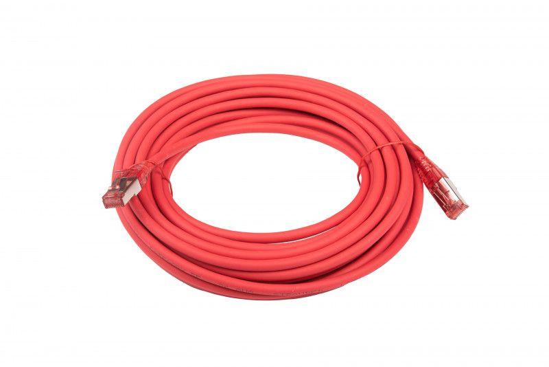 Патч-корд кат.5E F/UTP экранир. LSZH PC-LPM-STP-RJ45-RJ45-C5e-10M-LSZH-RD 10м красн. Hyperline 230128