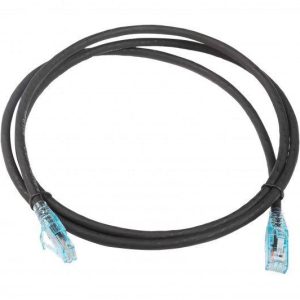 Патч-корд PC-LPM-UTP-RJ45-RJ45-C6-1.5M-LSZH-BK U/UTP кат.6 LSZH 1.5м черн. Hyperline 230217