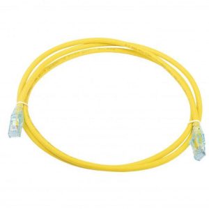 Патч-корд PC-LPM-UTP-RJ45-RJ45-C6-1.5M-LSZH-YL U/UTP кат.6 LSZH 1.5м желт. Hyperline 230226