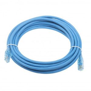 Патч-корд PC-LPM-UTP-RJ45-RJ45-C6-5M-LSZH-BL U/UTP кат.6 LSZH 5м син. Hyperline 230283