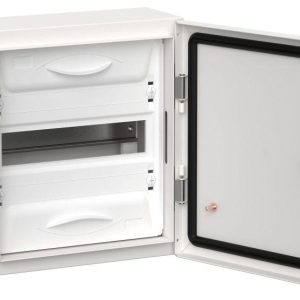 Корпус ЩРн-12 (1х12) TITAN 5 335х310х140 IP54 одна дверь метал. бел. IEK TI5-50-N-012-54