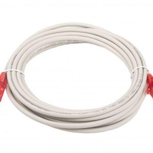 Патч-корд кат.5E U/UTP LSZH PC-LPM-UTP-RJ45-RJ45-C5e-5M-LSZH-GY 5 м. сер. Hyperline 42301