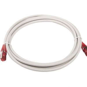 Патч-корд кат.5E F/UTP экранир. LSZH PC-LPM-STP-RJ45-RJ45-C5e-3M-LSZH-GY 3м сер. Hyperline 42338