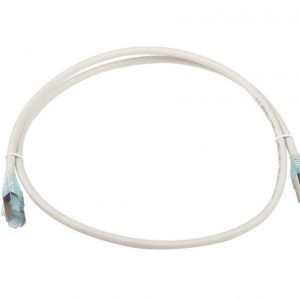 Патч-корд PC-LPM-STP-RJ45-RJ45-C6-1M-LSZH-GY F/UTP экран. кат.6 LSZH 1м сер. Hyperline 42373