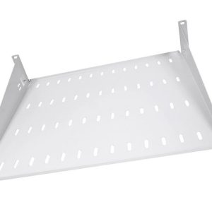 Полка стационарная МС-40-9005 19дюйм 2U Г=400мм нагр. 15кг черн. ЦМО 1250721