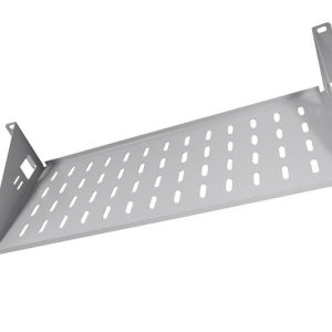 Полка стационарная МС-20-9005 19дюйм 2U Г=200мм нагр. 15кг черн. ЦМО 1439751